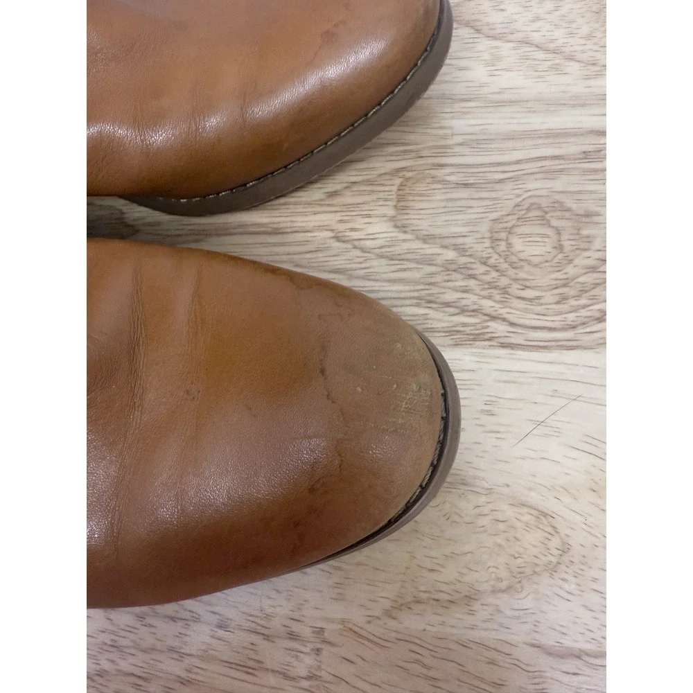 MICHAEL KORS Women's Stockard 10M‎ Cognac Brown Riding Equestrian Tall Boots #54